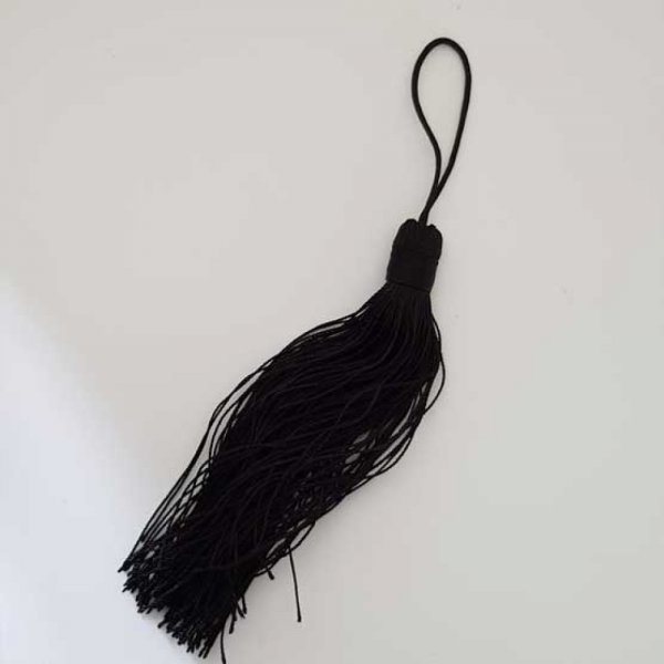 Pompon 180 mm N&deg;06 Noir