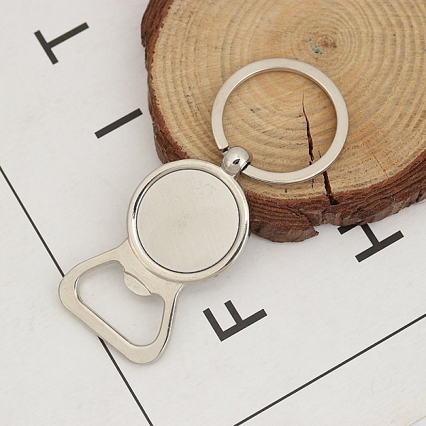 Anel decapador para porta-chaves 25 mm prateado N&deg;01