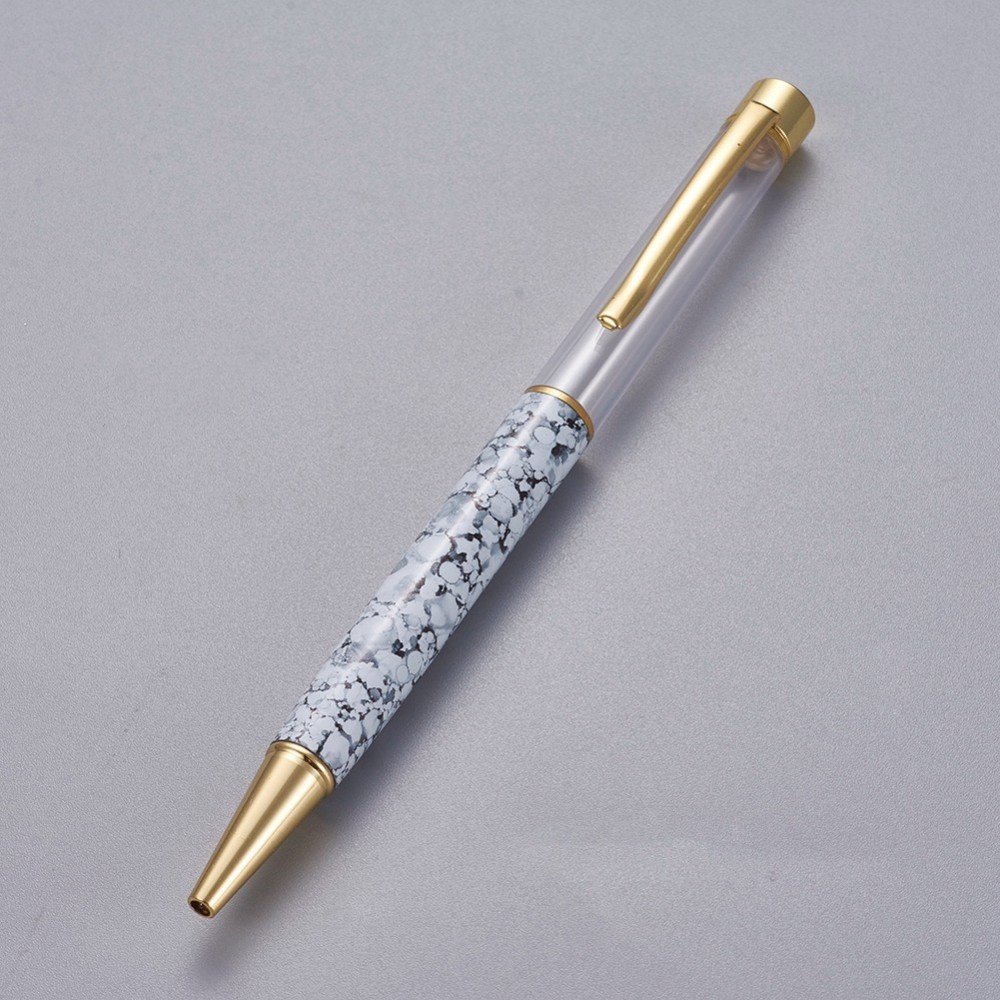 Caneta para decoração com pérolas douradas Gainsboro Tubo vazio x 1