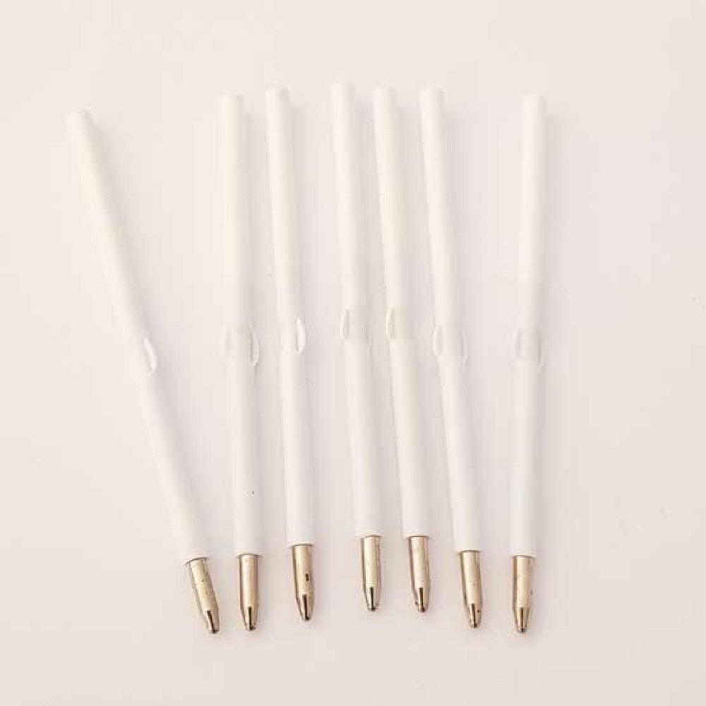 Caneta para decoração de missangas tubo vazio para personalizar preto dourado x 1 peça