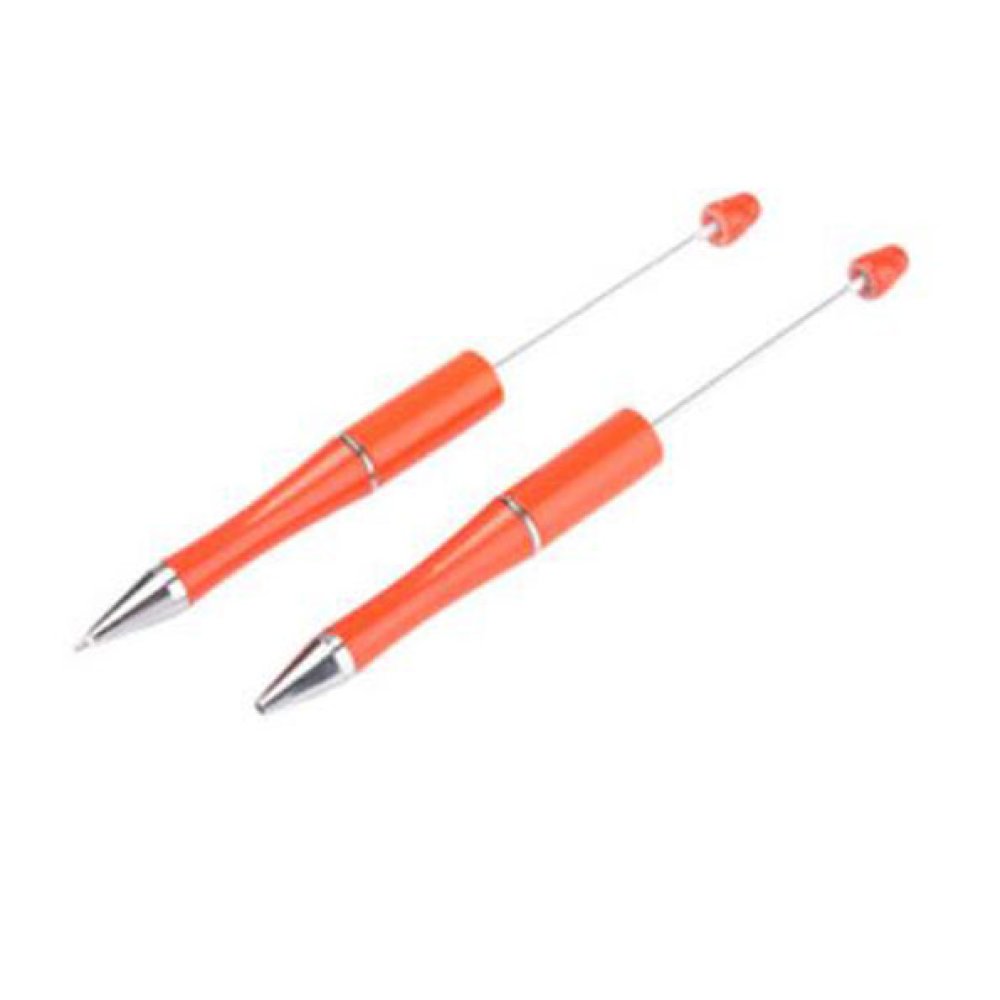 Caneta decorativa para missangas Laranja para personalização x 1 peça