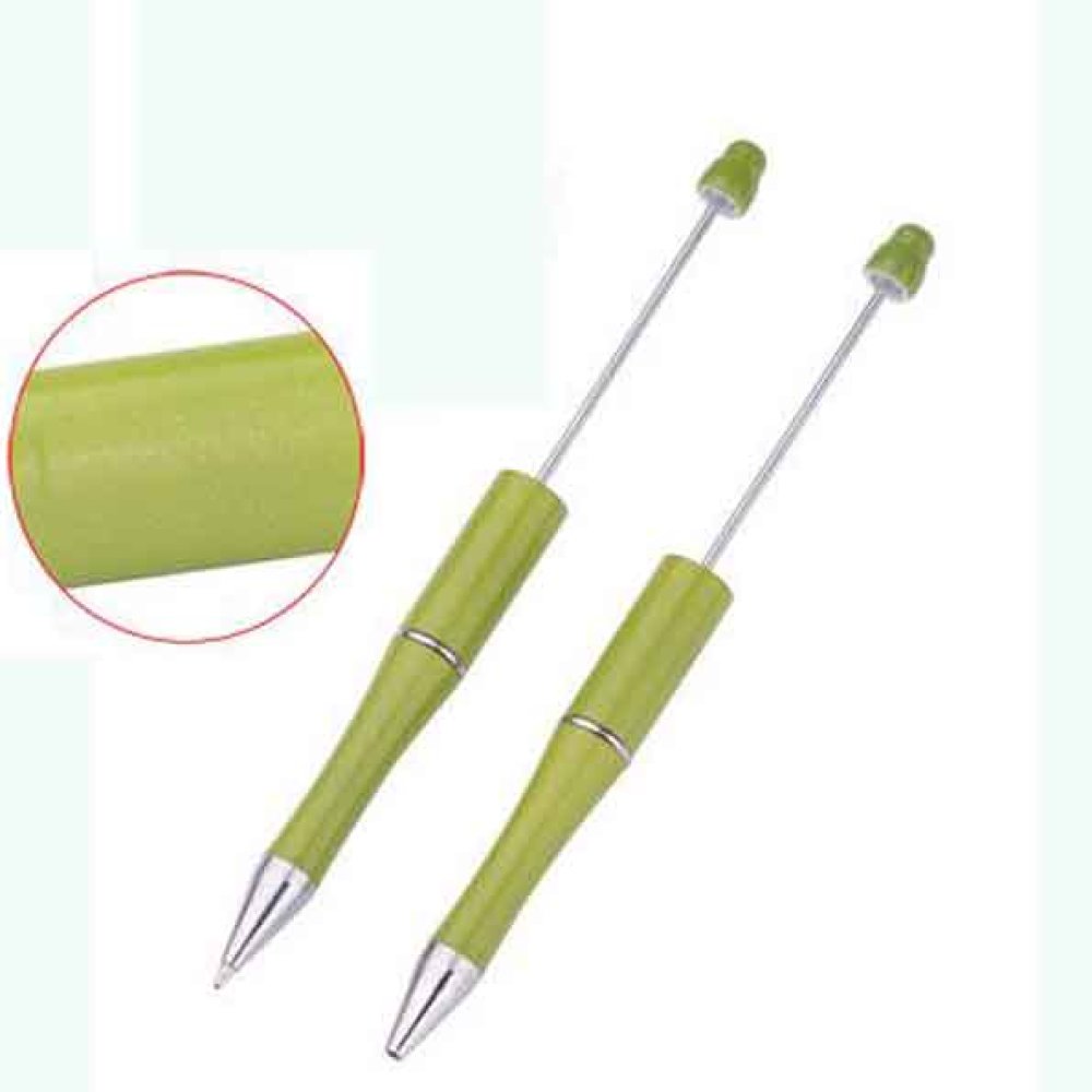 Caneta decorativa para missangas Verde claro para personalizar x 1 peça