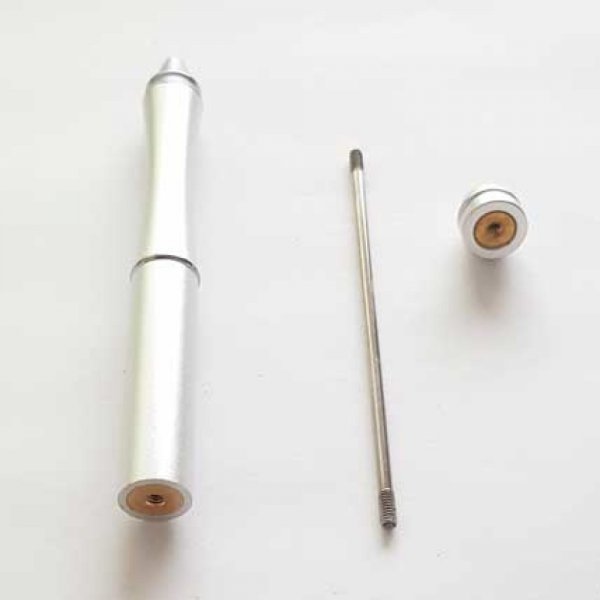 Caneta para decora&ccedil;&atilde;o com contas de metal azul N&deg;02