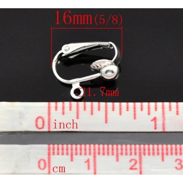 Suporte para brincos Clip N&deg;02 x 1 par