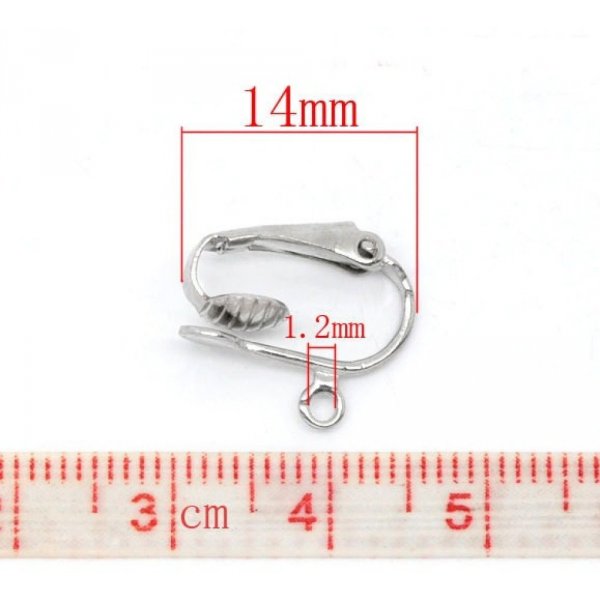 Suporte para brincos Clip N&deg;03 x 10 pares