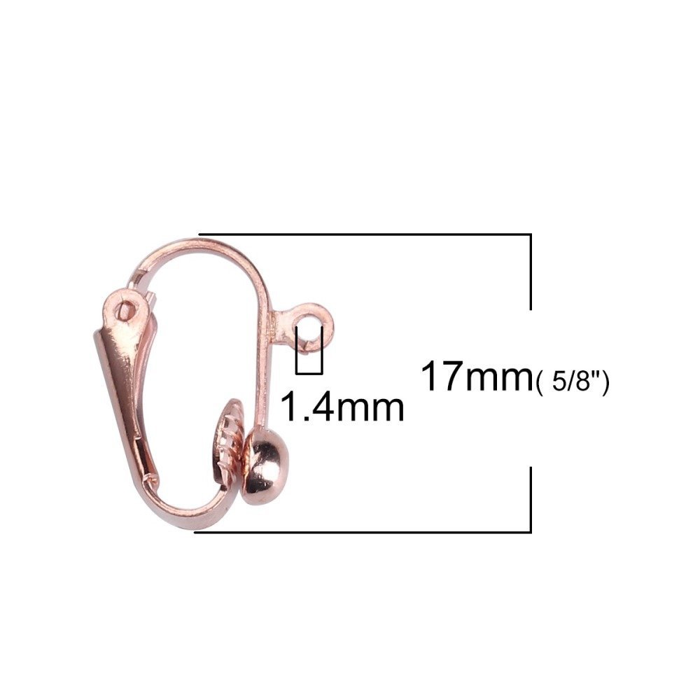 Suporte para brincos Clip N°04 x 1 par