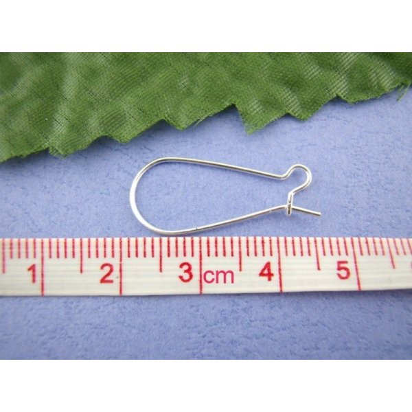 Suporte para brincos Dormeuse 24mm N°02 x 40 pares