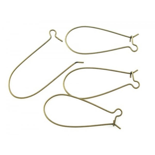 Suporte para brincos Dormeuse 35mm N°05 x 20 pares