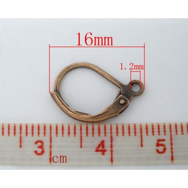 Suporte para brincos Sleeper N&deg;12 x 10 pares