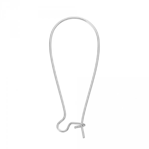 Suporte para brincos Dormeuse 38mm N&deg;18 x 100 pares