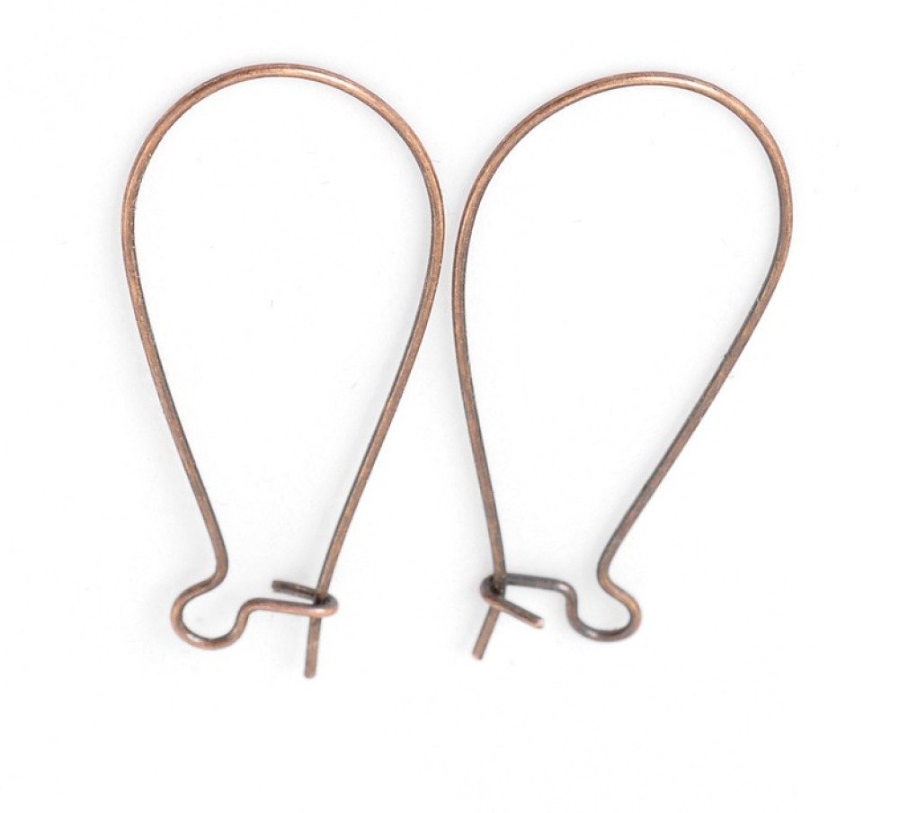 Suporte para brincos Dormeuse 38mm N°20 x 20 pares