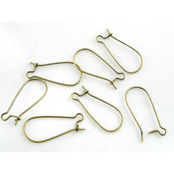 Suporte para brincos Dormeuse 24mm N°05 x 40 pares