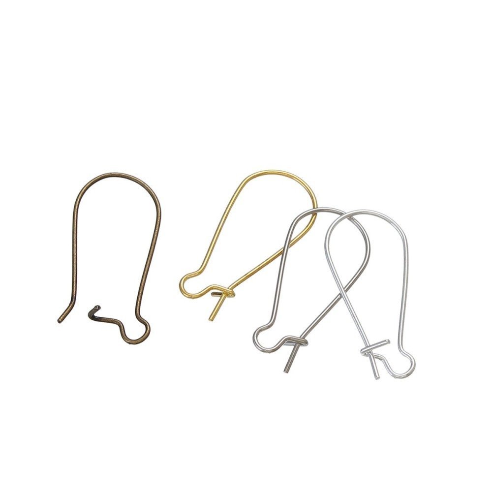 Suporte para brincos Dormeuse 24mm N°06 Misto 100 Pares