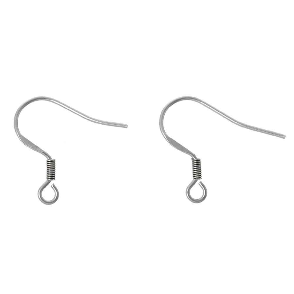 Suporte para brincos Gancho em aço inoxidável N°05 x 1 par