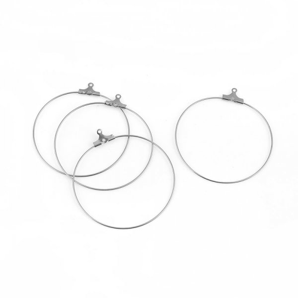 Porta brincos crioulo em a&ccedil;o inoxid&aacute;vel N&deg;01 x 5 pares