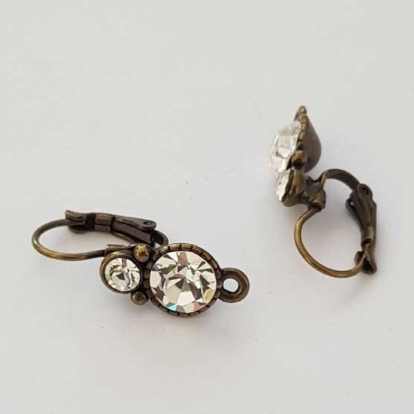 Suporte para brincos Dormeuse N&deg;113 x 1 par