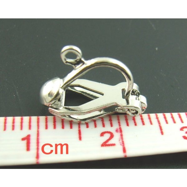 Support Boucle d'oreille Clip N&deg;05 x 10 Paires
