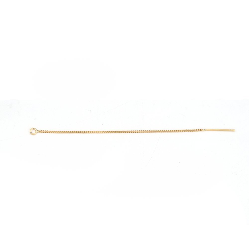 Suporte para brincos N°27 Corrente banhada a ouro