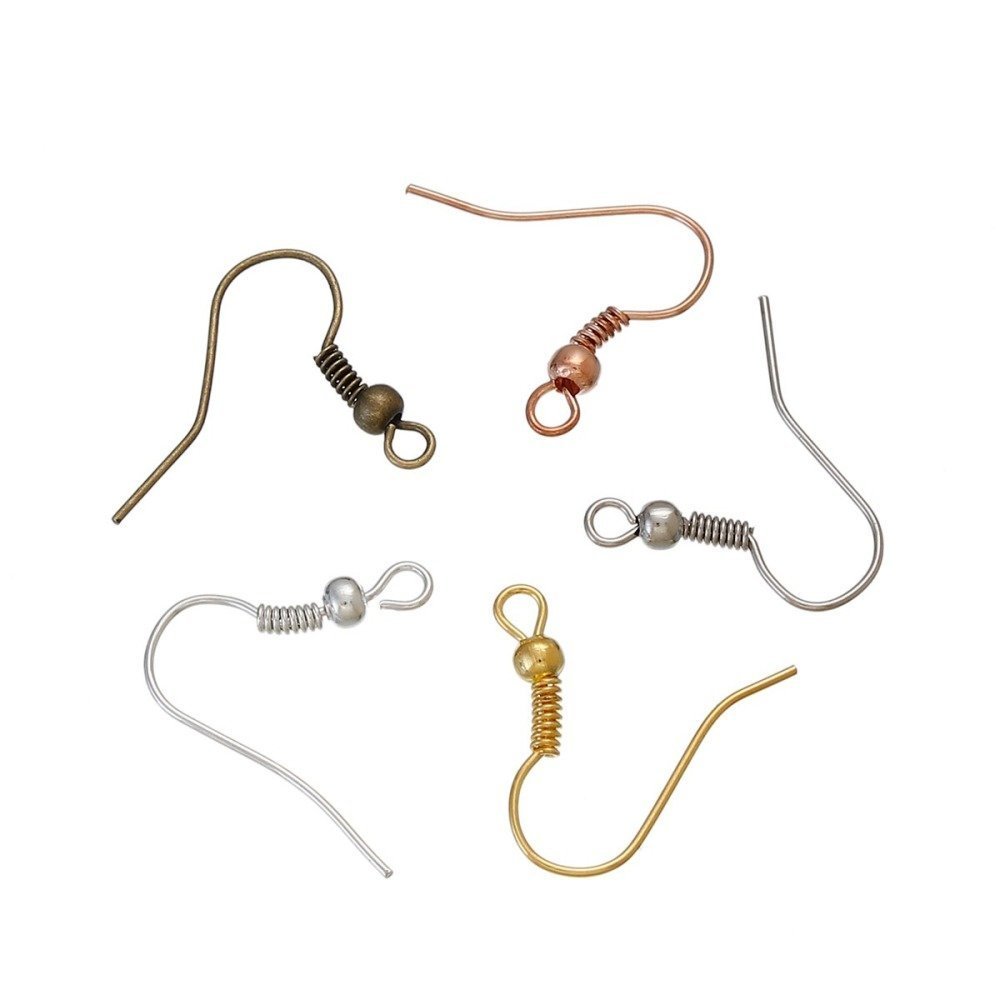 Suporte para brincos Gancho N°23 Misto x 125 pares.
