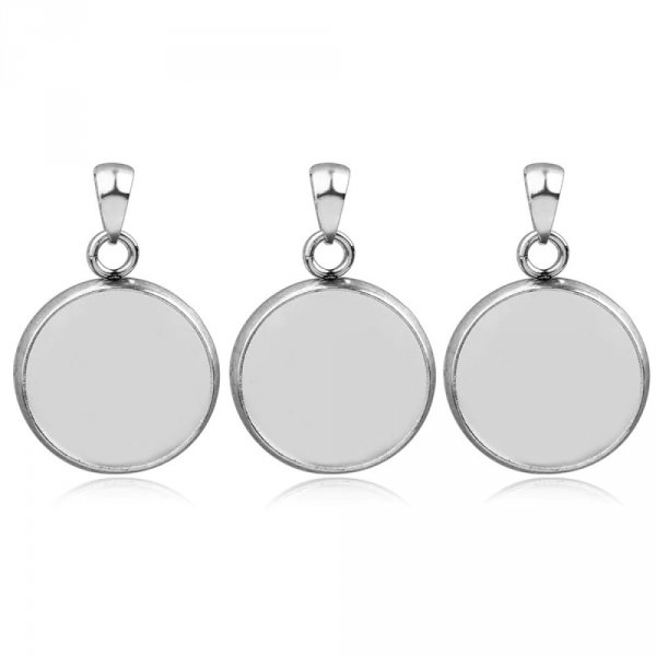 Suporte para caboch&atilde;o redondo 16 mm A&ccedil;o inoxid&aacute;vel N&deg;04