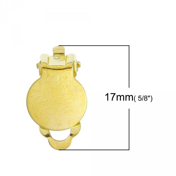 Suporte para brincos Clips Bandeja N&deg;04 x 15 pares