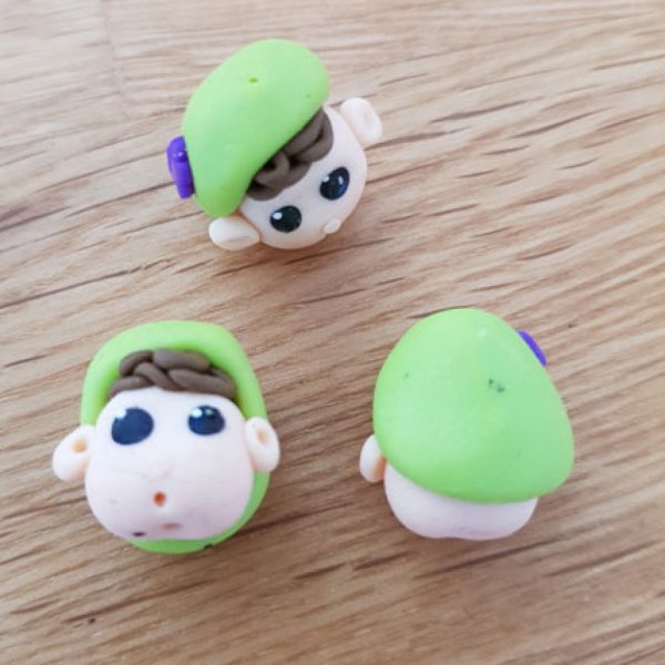 Cabe&ccedil;a de pol&iacute;mero N&deg;03