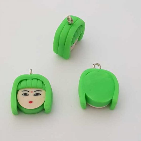 T&ecirc;te polym&egrave;re N&deg;30 Vert