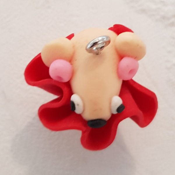 Cabe&ccedil;as de rato em pol&iacute;mero N&deg;01