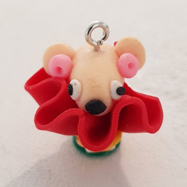 Cabe&ccedil;as de rato em pol&iacute;mero N&deg;01