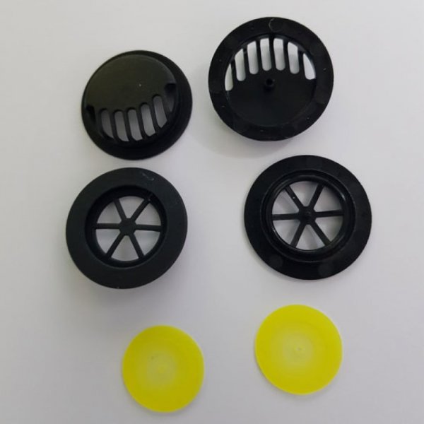 V&aacute;lvula de respira&ccedil;&atilde;o unidireccional n.&ordm; 02 x 10 pe&ccedil;as