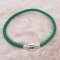Pulseira de clipe europeu Plain 01 DE 15 A 23 CM Verde