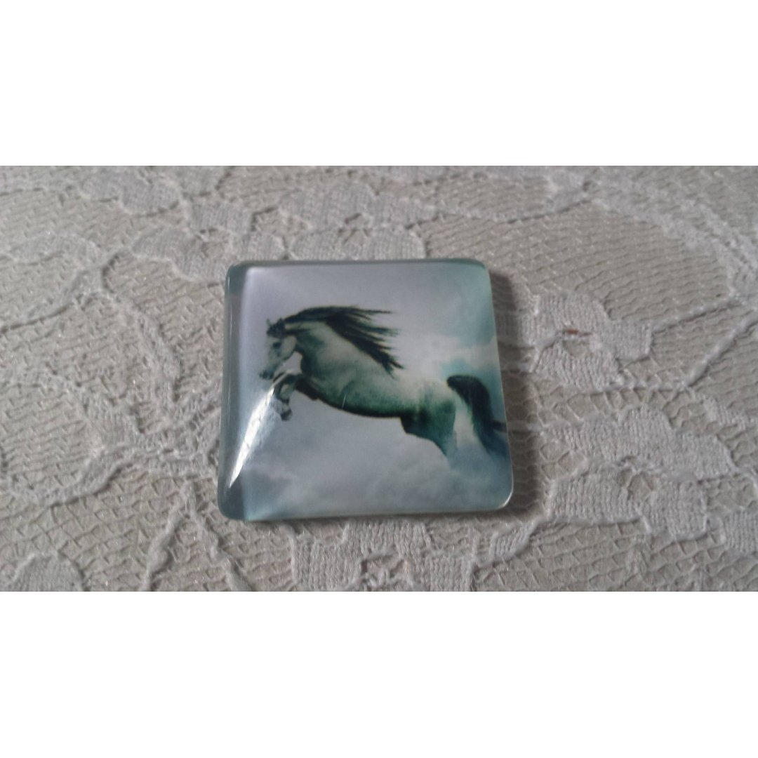 cabochão de vidro quadrado 30mm 030 