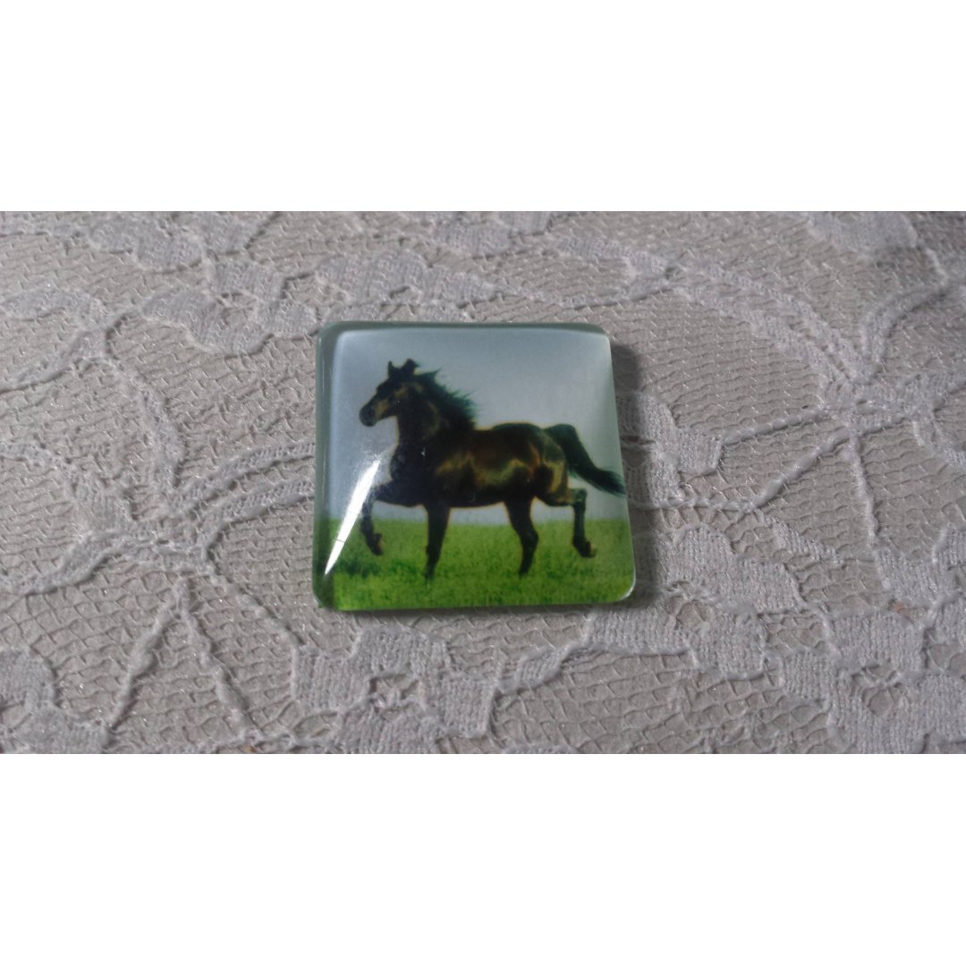 cabochão de vidro quadrado 30mm 018 
