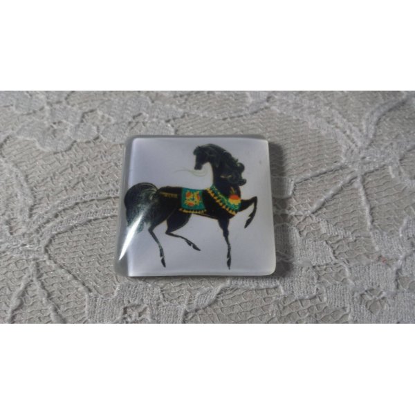 caboch&atilde;o de vidro quadrado 30mm 016 