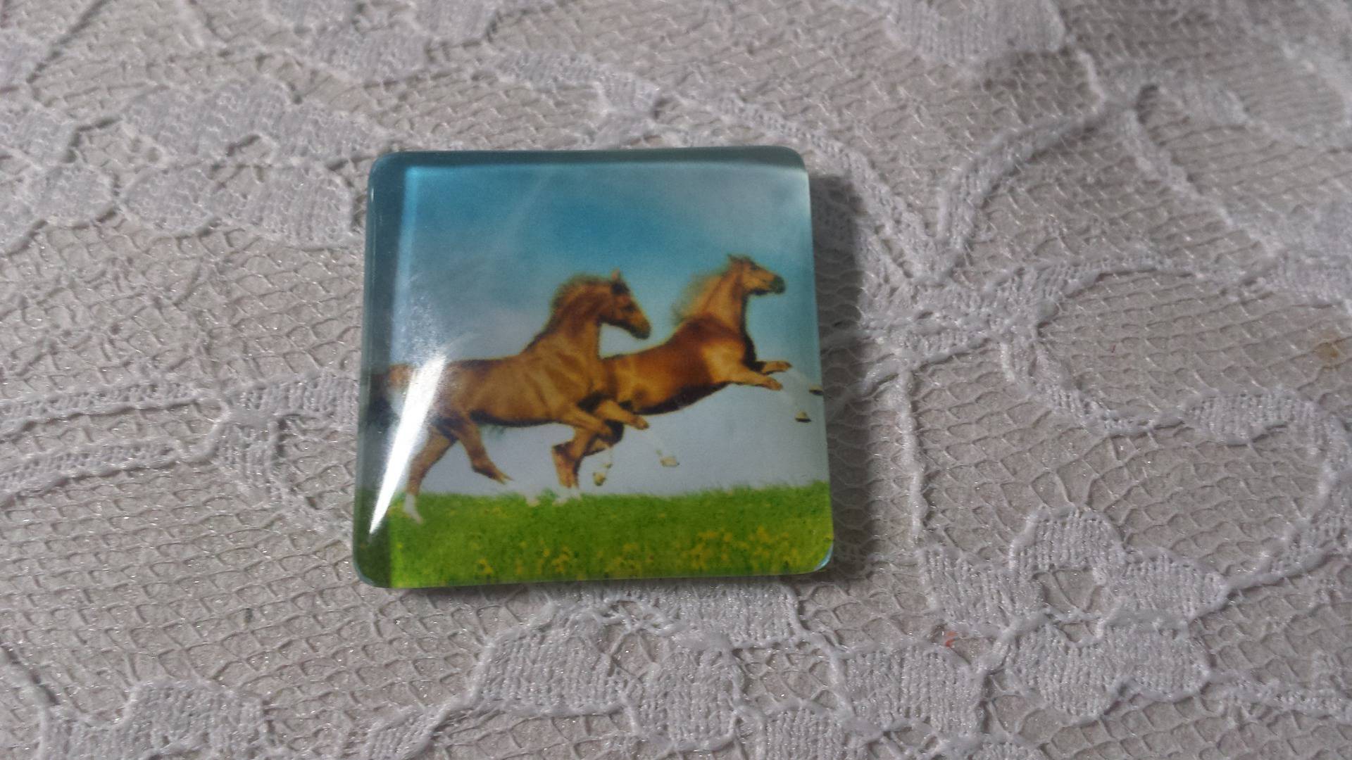 cabochão de vidro quadrado 30mm 014 