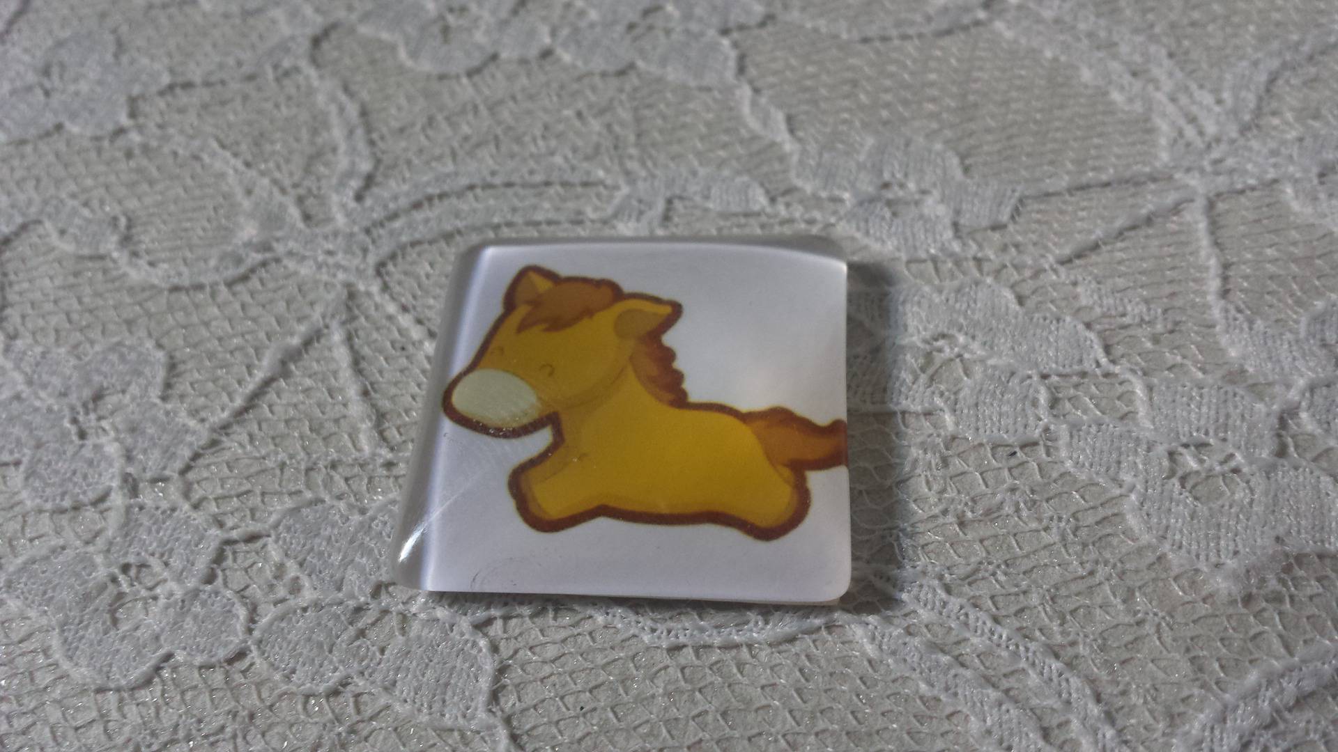 cabochão de vidro quadrado 30mm 013 