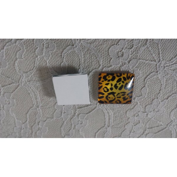 caboch&atilde;o de vidro quadrado 25mm 038 