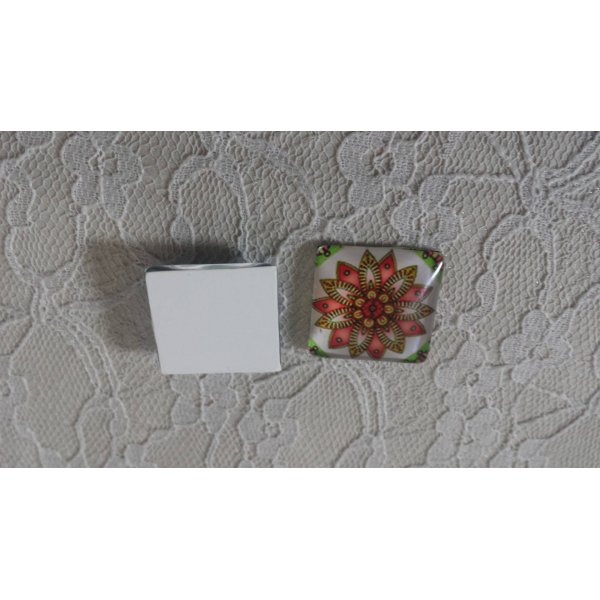 caboch&atilde;o quadrado de vidro 25mm 035 