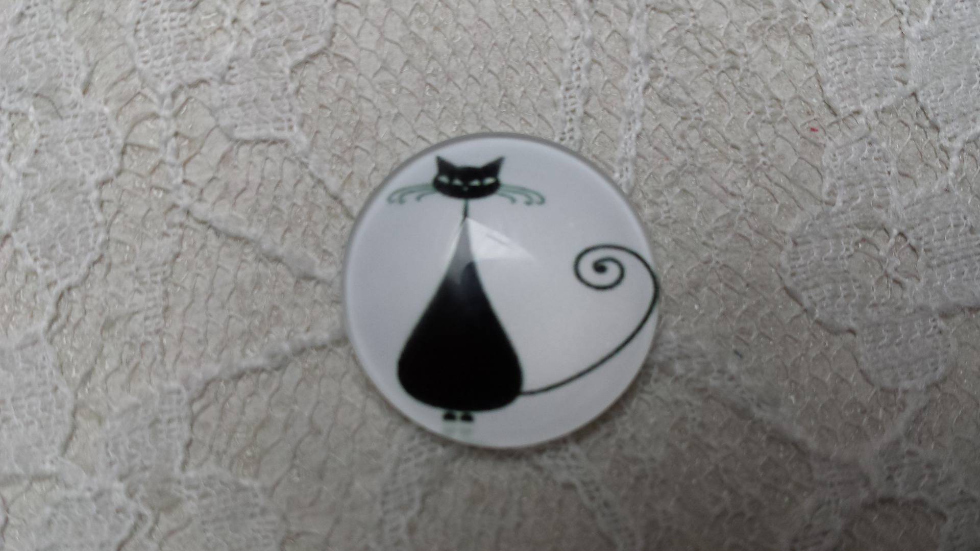 cabochão de vidro redondo 20mm cat 017 