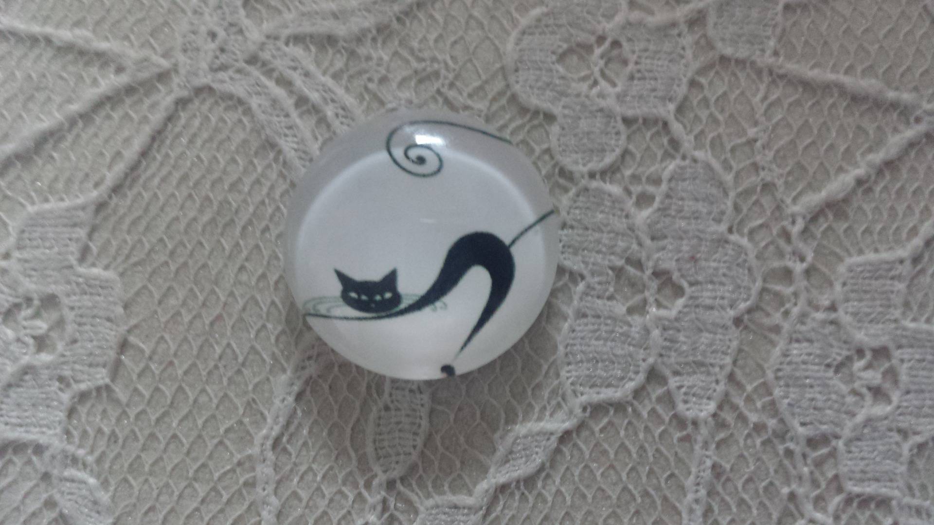 cabochão de vidro redondo 20mm cat 001 