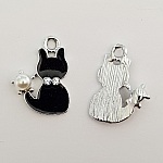 Pendente gato N°13 X 10 peças