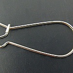 Suporte para brincos Dormeuse 25mm N°06 x 1 par