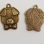 Pig Charm N°02 X 1 Peça
