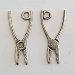 Alicate para ferramentas Charm banhado a prata