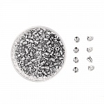 Lote de 200 pontas de brinco n.º 03 (100 pares).