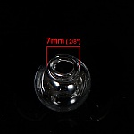 Bolas de vidro redondas 12mm 20 peças para encher