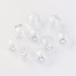Bolas de vidro redondas 18mm 50 peças para encher