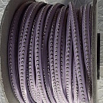 Glicine de bola de couro 06 mm com corrente de bola sem níquel por 20 cm