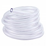 1 metro de fio oco de pvc 3 mm transparente