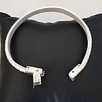 Couro de bola cobalto escuro de 10 mm com corrente de bola sem níquel por 20 cm